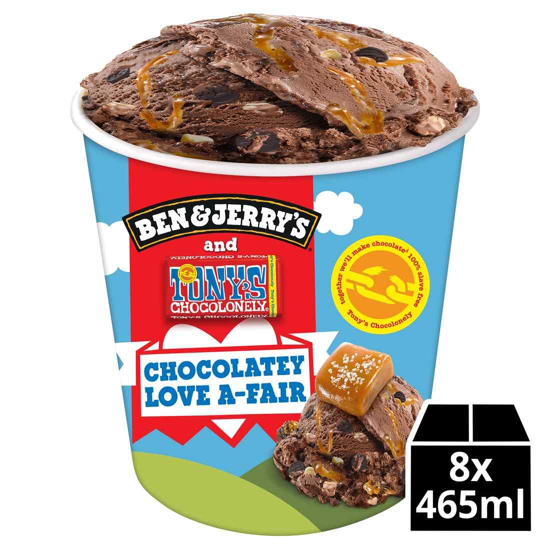 Ben & Jerry’s Chocolatey Love A-Fair 465ml